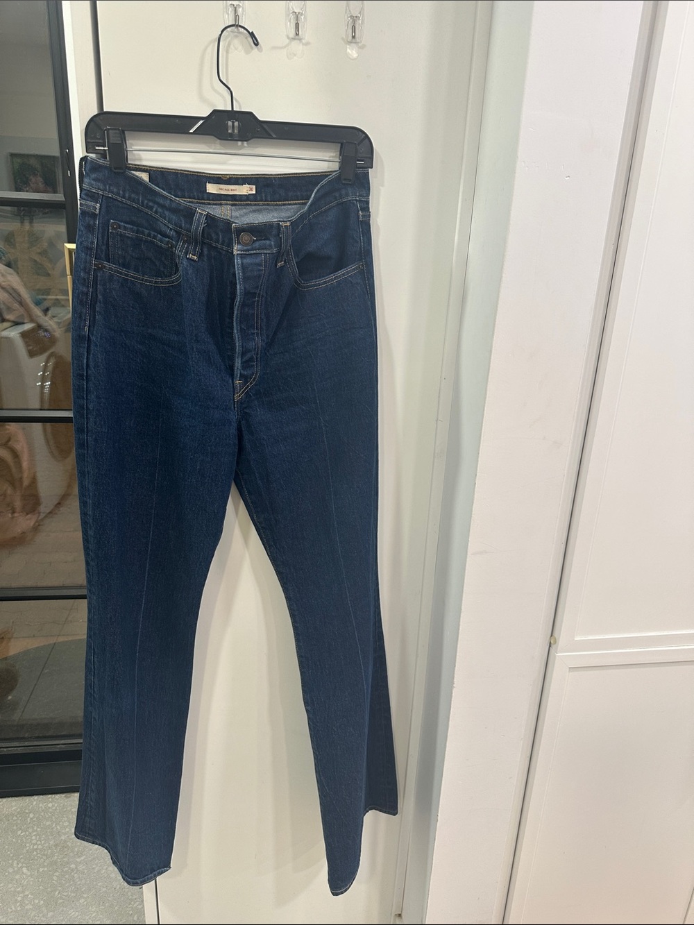 Levi’s Ribcage Dark Indigo Bootcut Jeans